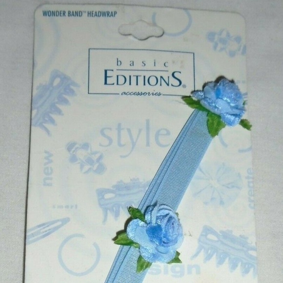 Vintage Rare Roses Flowers Hair Headband main image 4